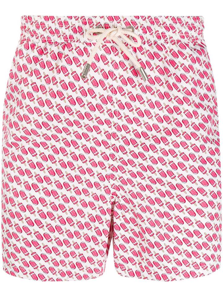 Mc2 Saint Barth Frosty Bite Swim Shorts - Red