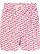 Mc2 Saint Barth Frosty Bite Swim Shorts - Red