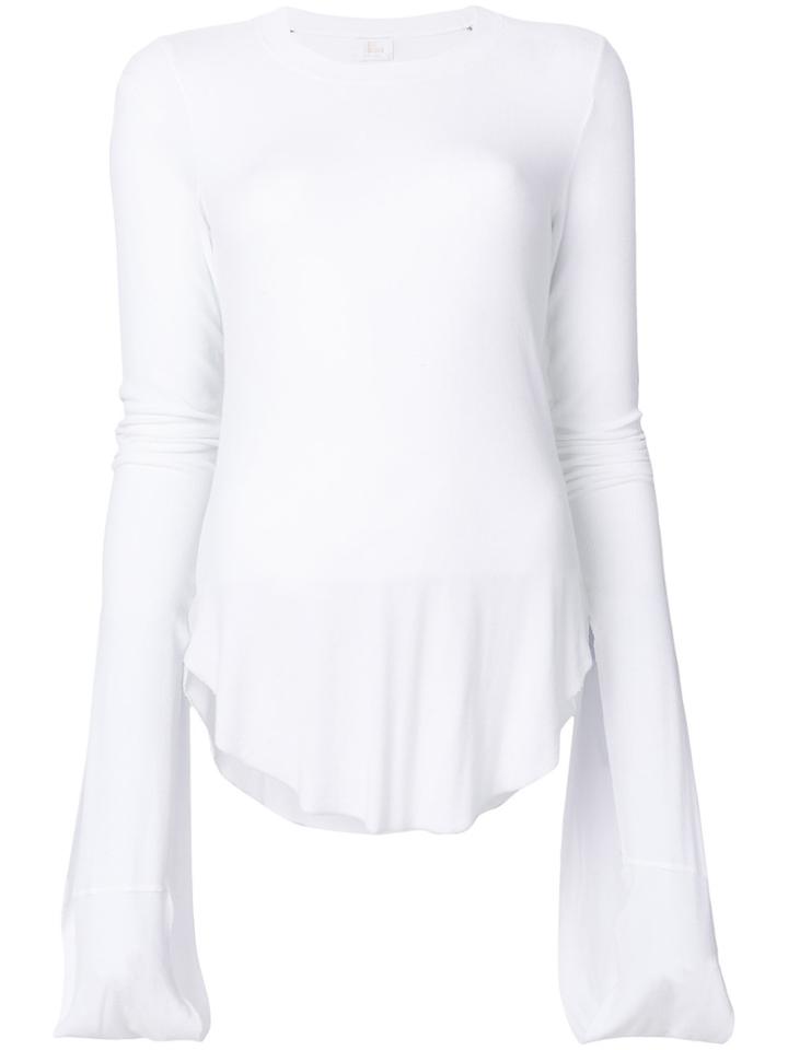 Lost & Found Ria Dunn Ruffled Jumper - White