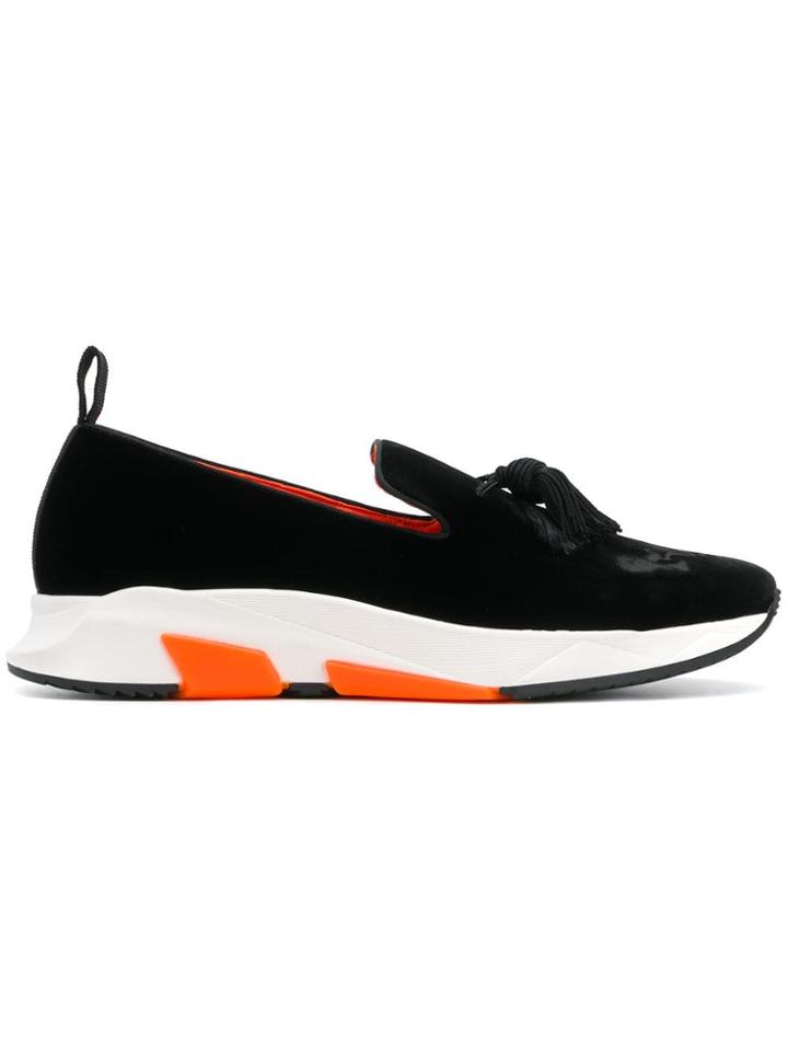 Tom Ford Loafer Style Slip-on Sneakers - Black