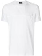Fay Patch Pocket T-shirt - White