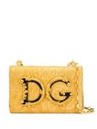 Dolce & Gabbana Dg Girls Crossbody Bag - Gold