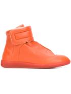 Maison Margiela Future Hi-top Sneakers, Men's, Size: 43, Yellow/orange, Leather/rubber