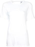 Kacey Devlin Collapsed Drape Back Top - White