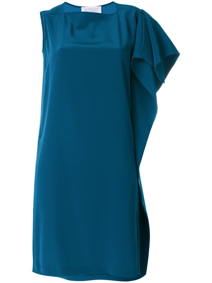 Gianluca Capannolo One Shoulder Dress - Blue