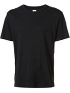 321 Round Neck T-shirt, Men's, Size: Small, Black, Cotton