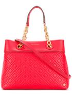 Tory Burch Fleming Small Tote - Red