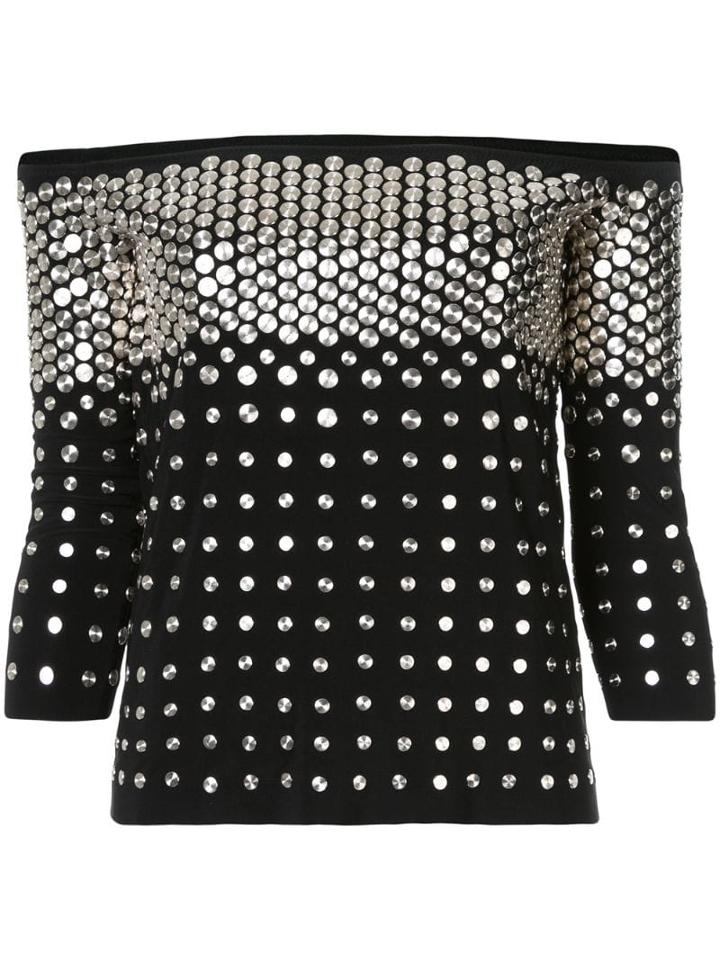 Norma Kamali Off-the-shoulder Blouse - Black