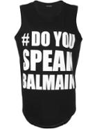 Balmain Do You Speak Balmain T-shirt, Women's, Size: 38, Black, Cotton