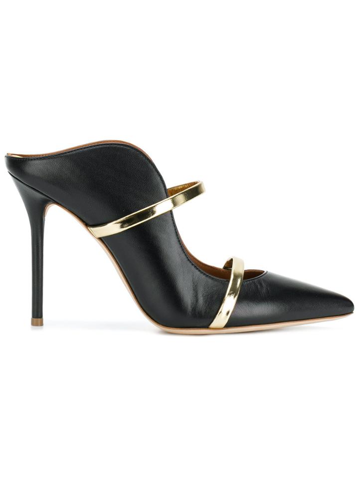 Malone Souliers Maureen 100 Mules - Black