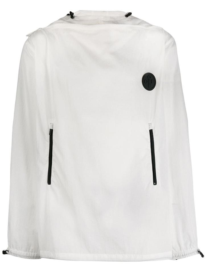 Off-white Packaway Rain Hoodie