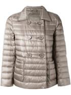 Herno - Puffer Jacket - Women - Feather Down/polyamide/feather - 44, Nude/neutrals, Feather Down/polyamide/feather