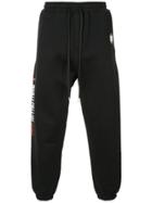 Stampd Printed Track Pants - Black