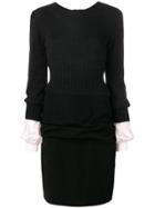 Chanel Vintage Layered Short Dress - Black