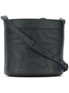 Kendall+kylie Star Embroidered Bucket Bag - Black