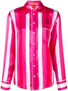 Maggie Marilyn Pyjama Style Striped Top - Pink
