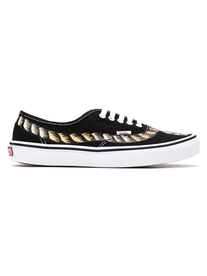 À La Garçonne Handpainted À La Garçonne X Vans Sneakers - Black