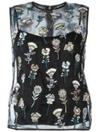 Markus Lupfer Embroidered Tank Top