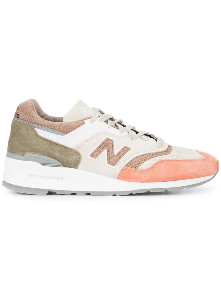 New Balance M997 Sneakers - Pink & Purple