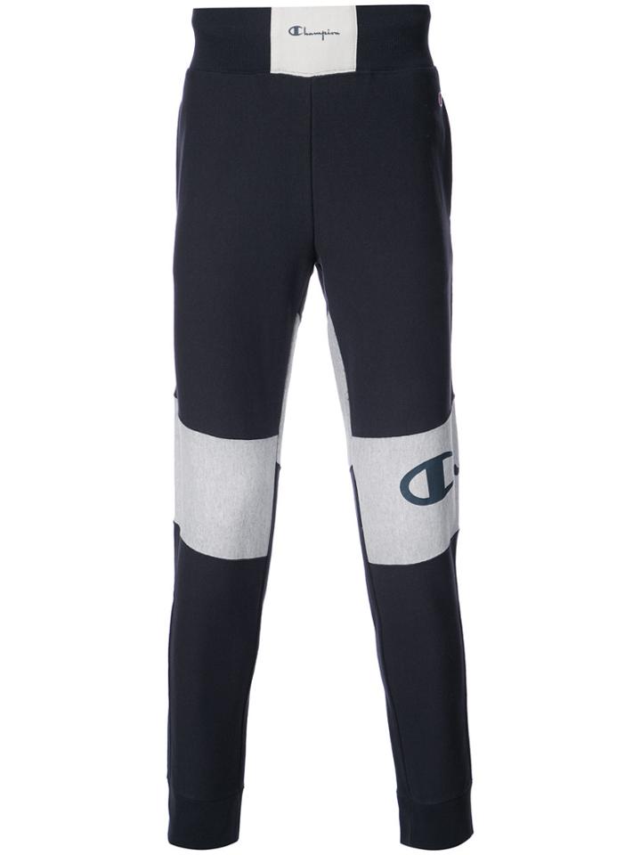 Champion Rib Cuff Sweatpants - Blue