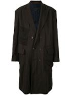 Ziggy Chen Loose Fit Coat - Black