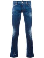 Dsquared2 Sexy Bootcut Jeans, Men's, Size: 48, Blue, Cotton/polyester/spandex/elastane