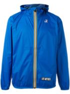 Les (art)ists K-way X Les (art)ists Logo Patch Jacket, Adult Unisex, Size: Large, Blue, Polyamide
