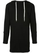 Msgm Poch Pocket Hoodie - Black