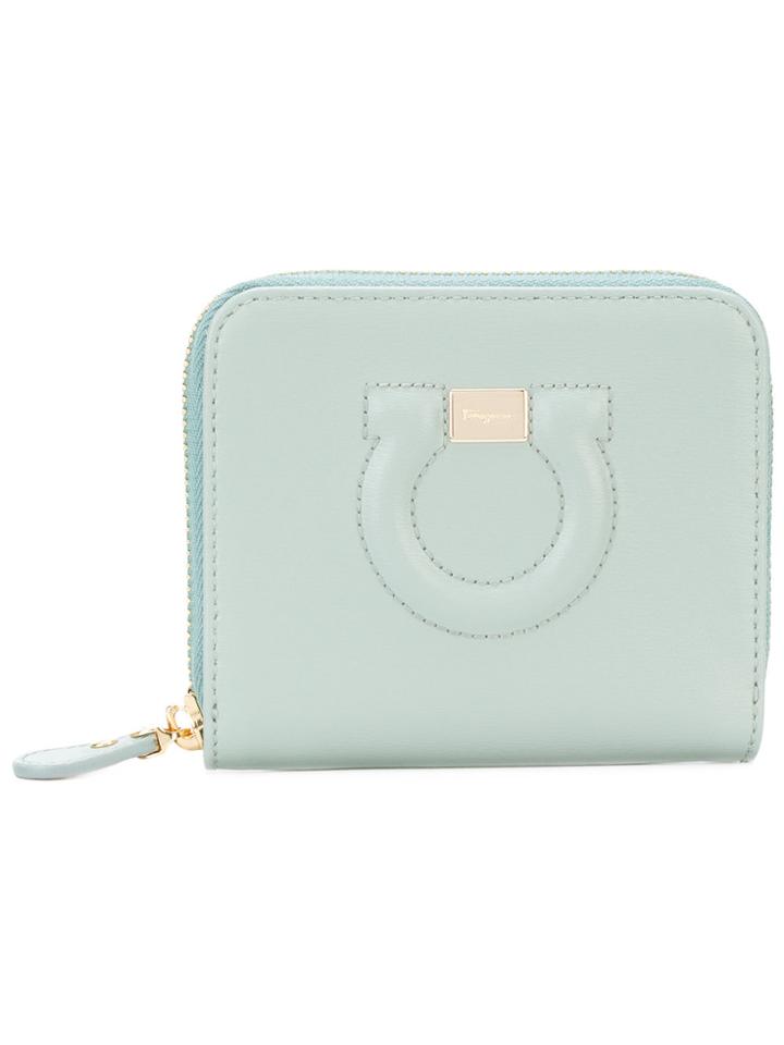 Salvatore Ferragamo Gancini Wallet - Blue