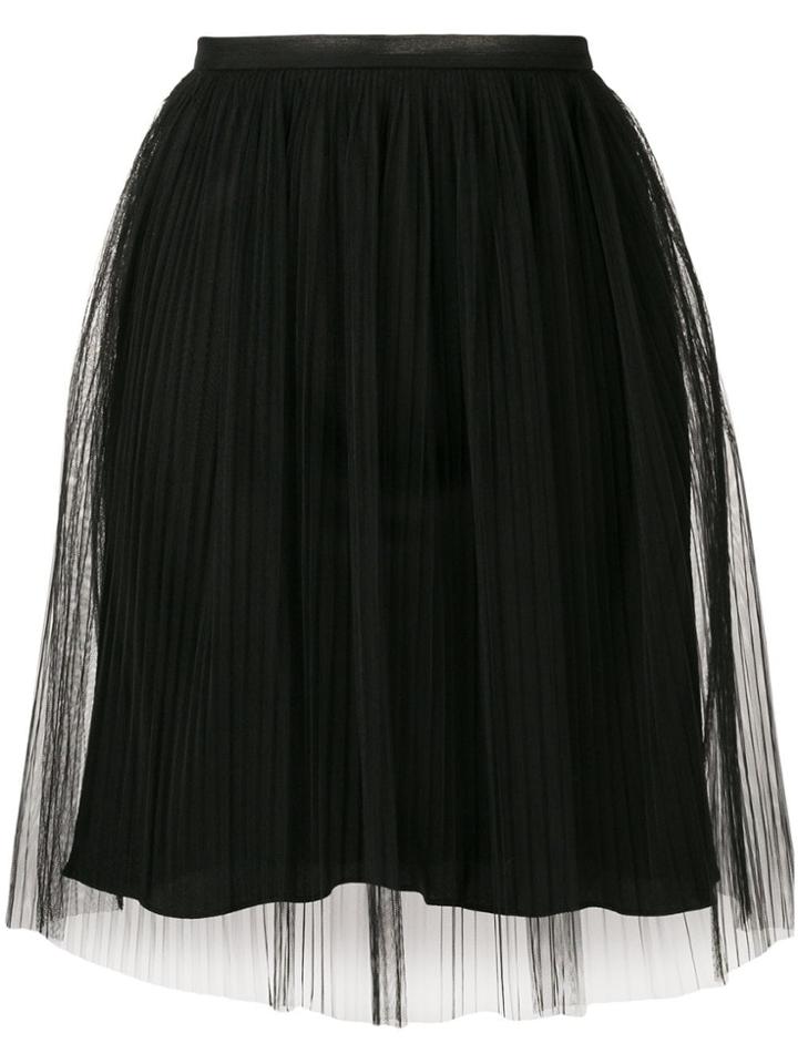 Maison Margiela Layered Gathered Skirt - Black