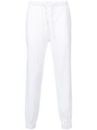 Onia Drawstring Tapered Trousers - White