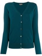 N.peal Cashmere V-neck Cardigan - Green