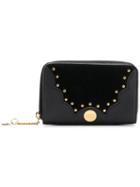 See By Chloé Micro Studded Wallet - Black