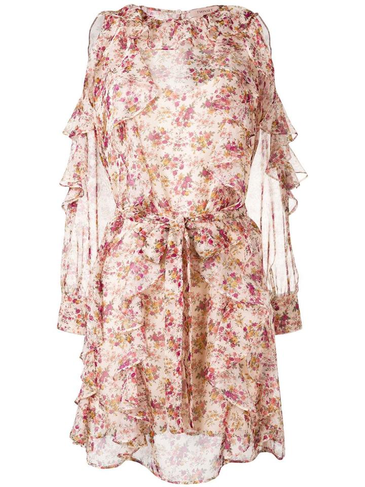 Twin-set St. Bouquet Bocciolo Dress - Neutrals