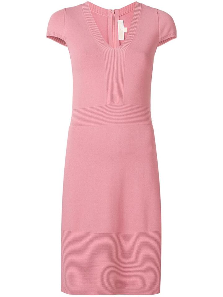 Michael Michael Kors Short V-neck Dress - Pink
