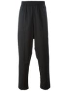 Tony Cohen Elastic Waistband Loose-fit Trousers