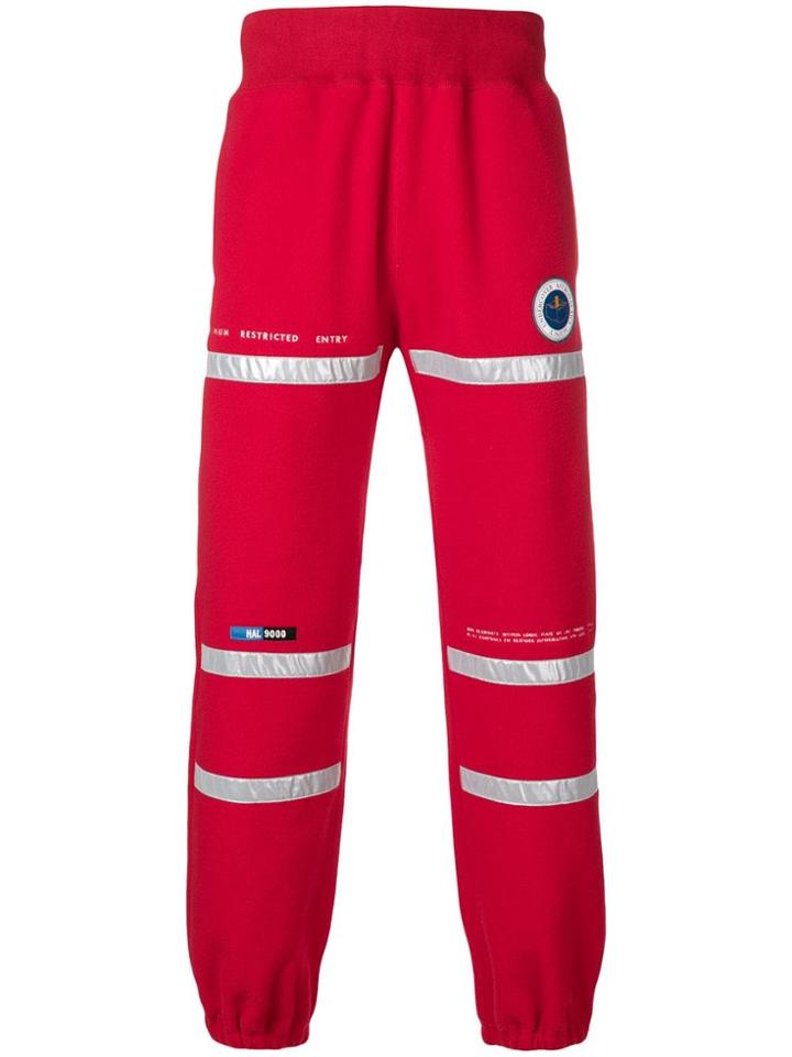 Undercover Astronautics Agency Track Pants - Red