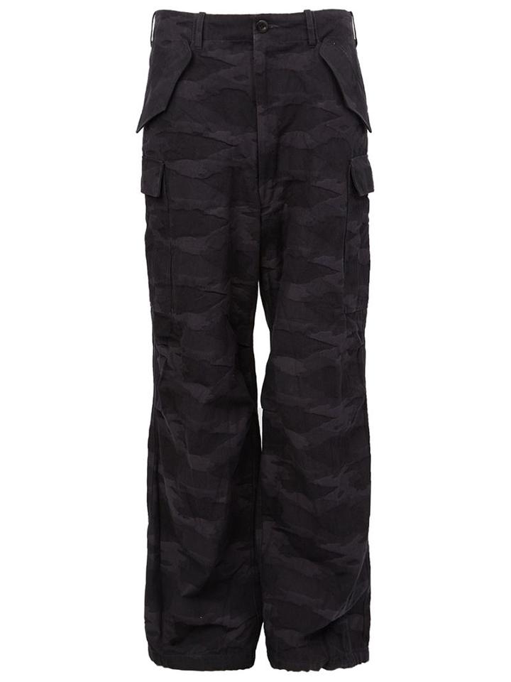 Faith Connexion Camouflage Print Cargo Trousers
