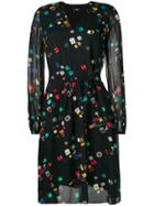 Ps By Paul Smith 'jewellery' Print Dress - Black