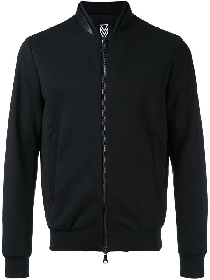 Var/city - Bomber Jacket - Men - Polyamide/spandex/elastane/polyester/cotton - 46, Black, Polyamide/spandex/elastane/polyester/cotton