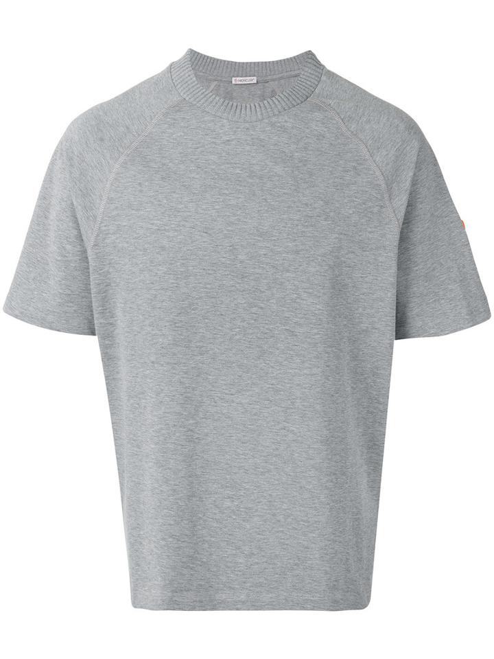 Moncler X Off-white - Back Print T-shirt - Men - Cotton - L, Grey, Cotton