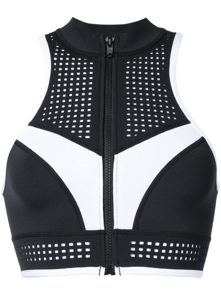 Duskii Waimea Bay Cropped Top - Black