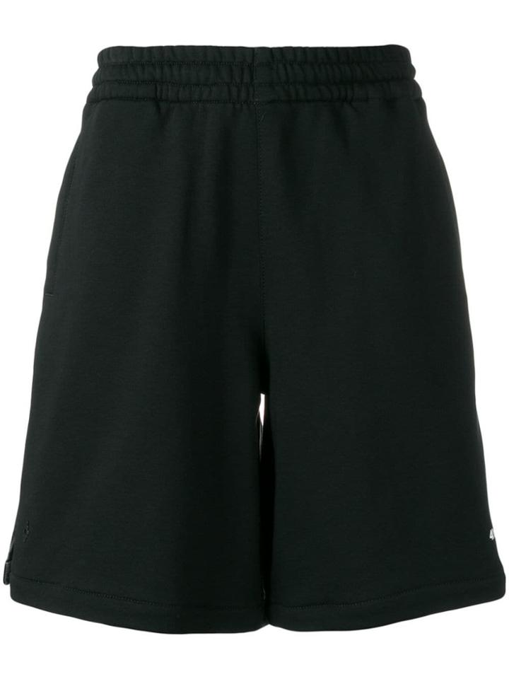 Marcelo Burlon County Of Milan Jean Contrast Sweat Shorts - Black
