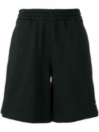 Marcelo Burlon County Of Milan Jean Contrast Sweat Shorts - Black