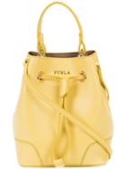 Furla - Bucket Shoulder Bag - Women - Leather - One Size, Yellow/orange, Leather