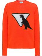 Prada Shetland Wool Sweater - Yellow & Orange