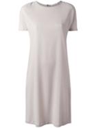 Fabiana Filippi - Shift Dress - Women - Polyester/spandex/elastane/acetate/viscose - 42, Women's, Pink/purple, Polyester/spandex/elastane/acetate/viscose