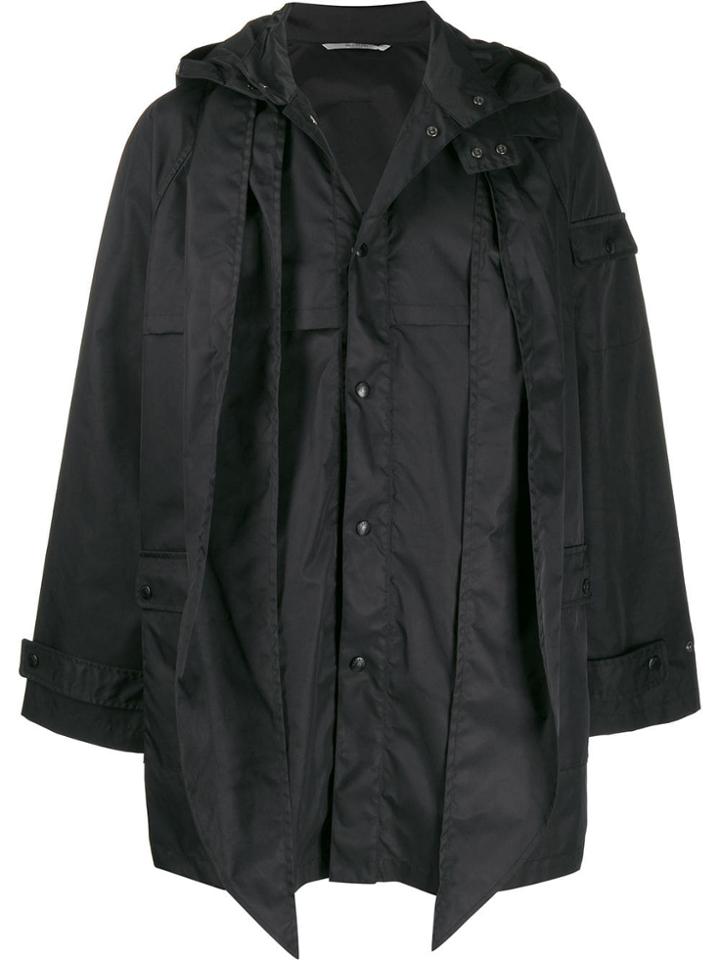 Valentino Logo Print Jacket - Black