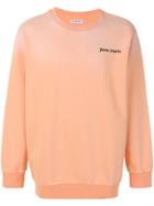 Palm Angels Gradient Printed Sweatshirt - Yellow & Orange