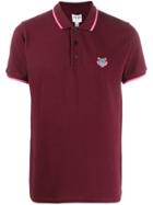 Kenzo Tiger Crest K Fit Polo - Red